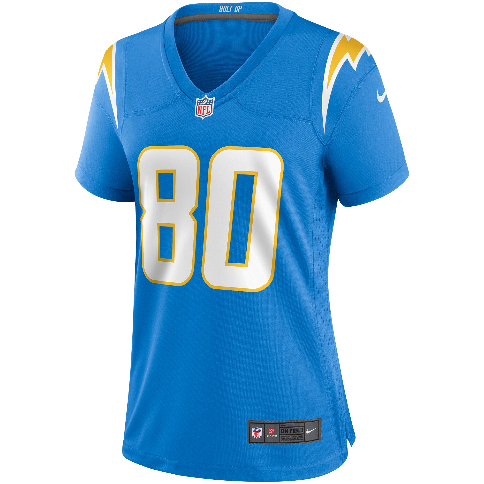 Kellen Winslow Los Angeles Chargers Women's Game Retired Player Jersey - Powder Blue