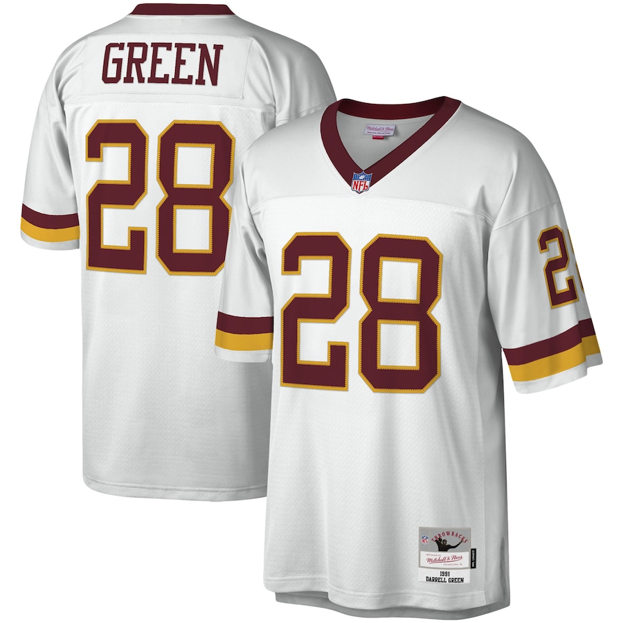 Mens Washington Football Team Darrell Green White Legacy Replica Jersey