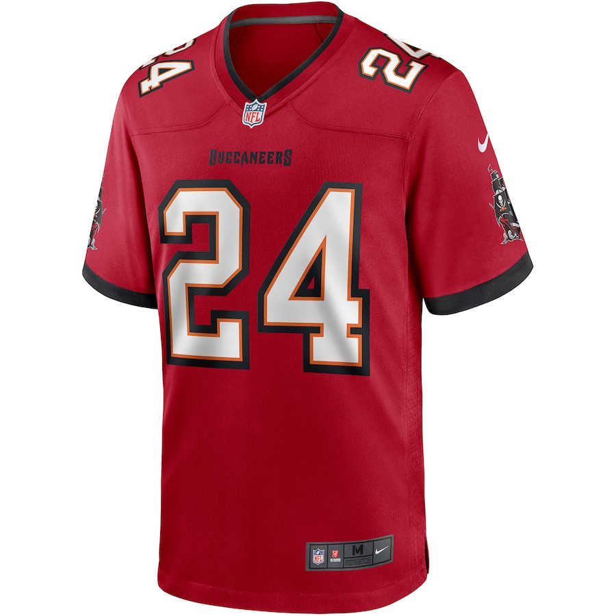 Cadillac Williams 24 Tampa Bay Buccaneers Men Game Retired Jersey - Red