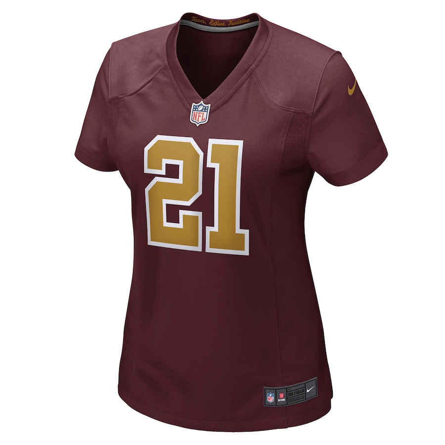 Womens Washington Football Team Sean Taylor Burgundy Game Retired Player Alternate Jersey