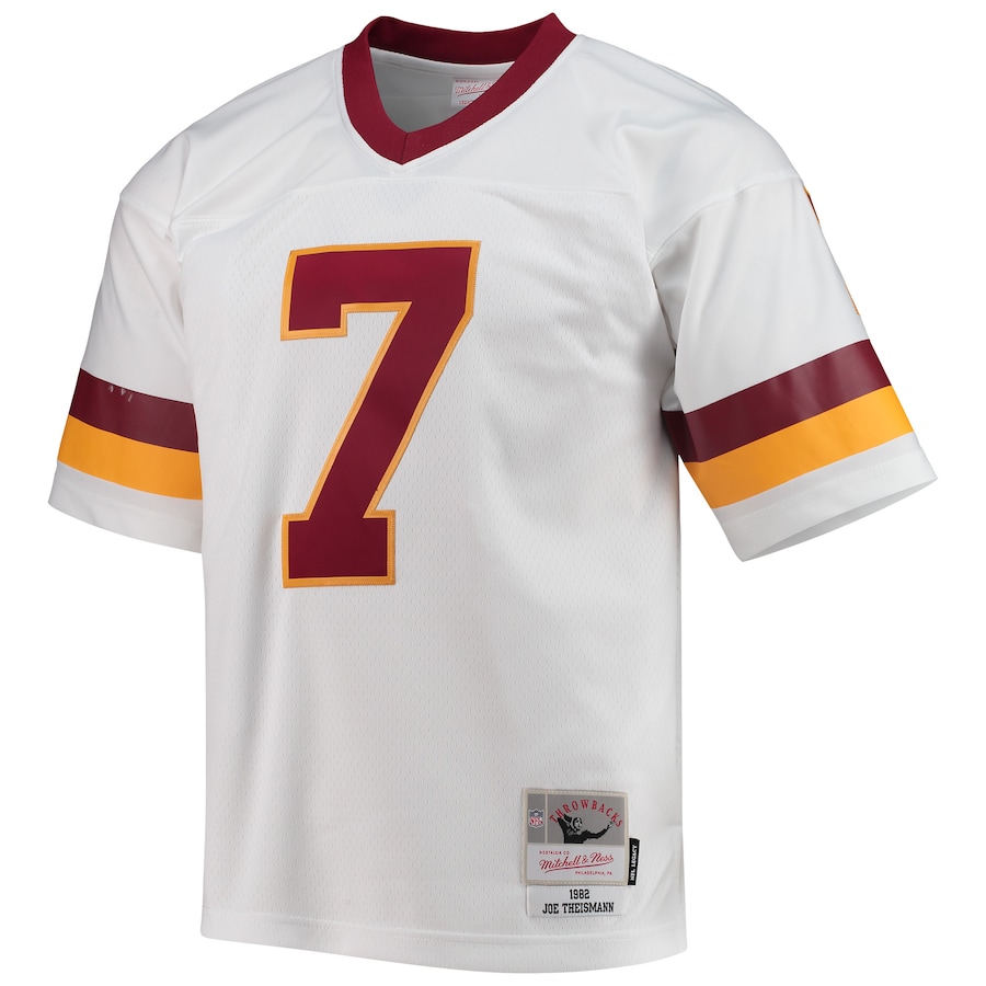 Mens Washington Football Team Joe Theismann White Legacy Replica Jersey