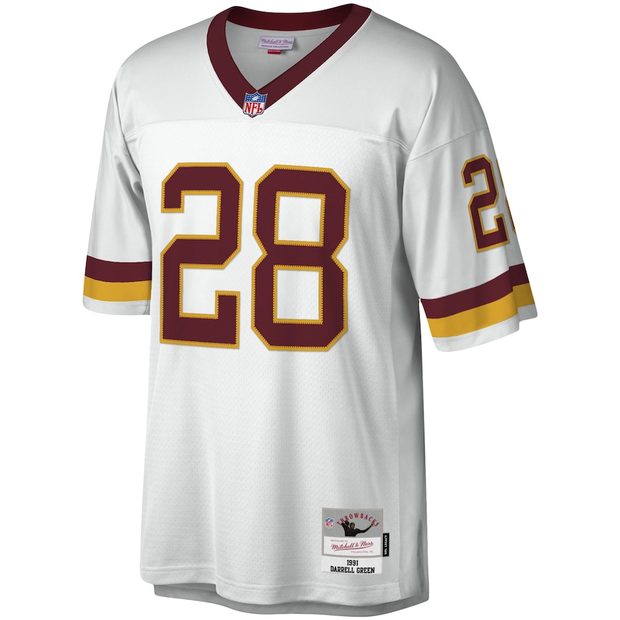 Mens Washington Football Team Darrell Green White Legacy Replica Jersey