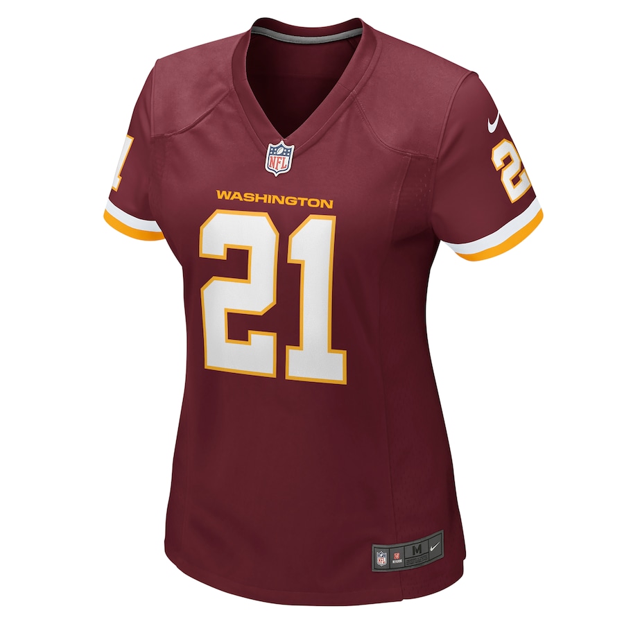 Womens Washington Football Team Sean Taylor Burgundy Retired Player Game Jersey