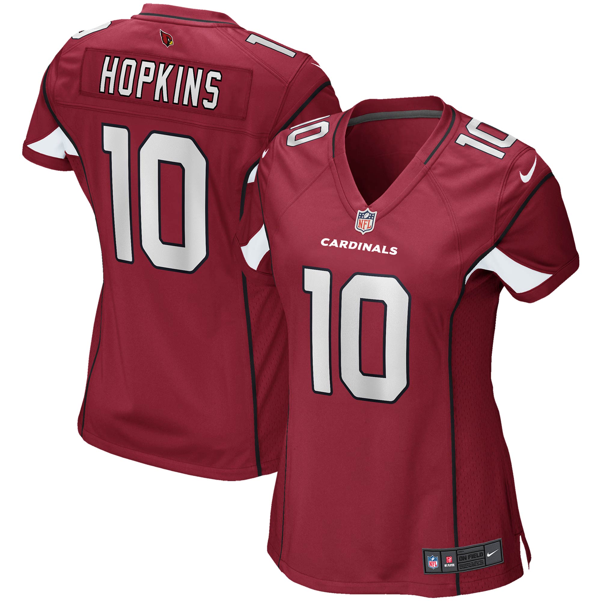 DeAndre Hopkins Arizona Cardinals Women's Game Player Jersey - Cardinal