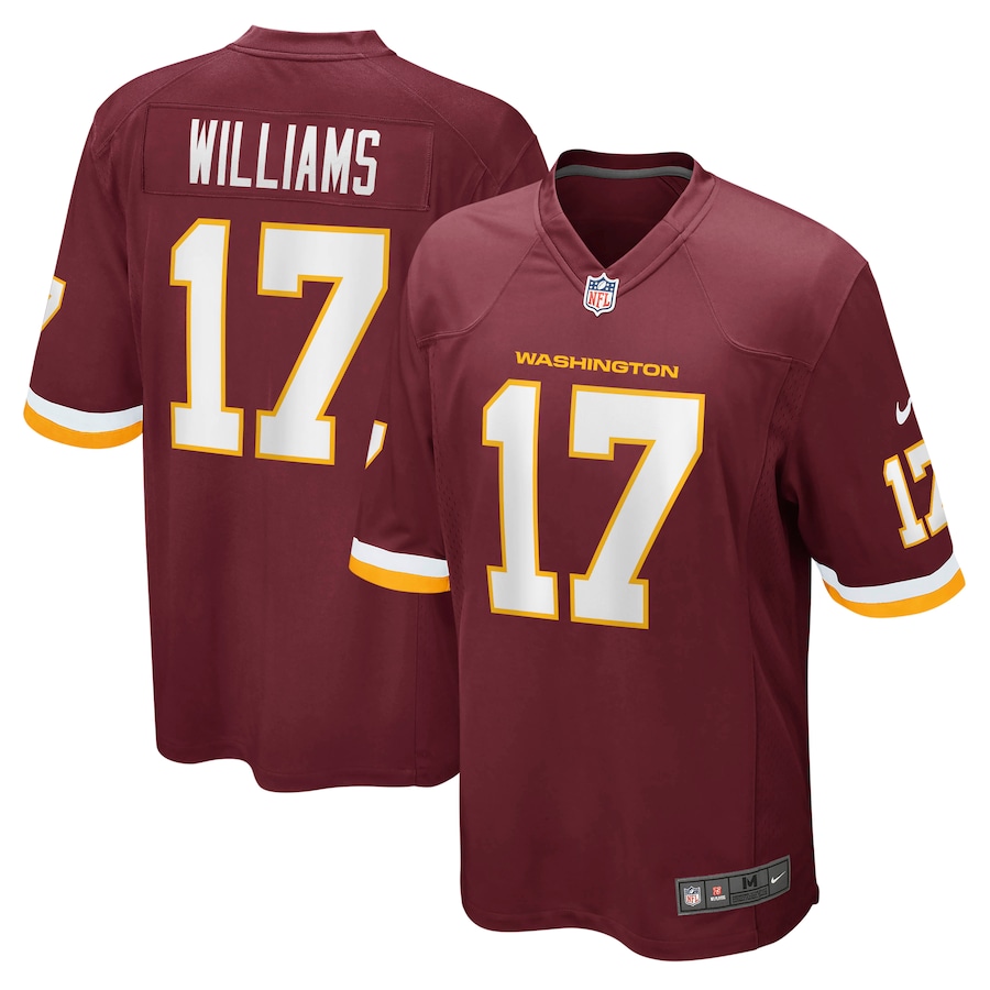 Mens Washington Football Team Doug Williams Burgundy Retired Player Jersey