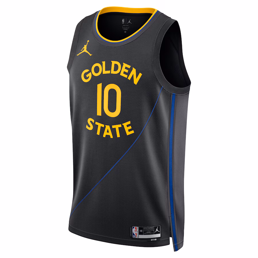 Jimmy Butler Golden State Warriors Jordan Brand Unisex Swingman Jersey - Statement Edition - Black