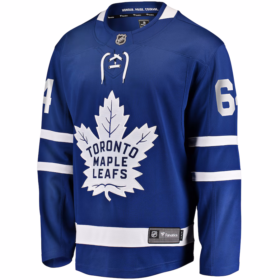 David Kampf Toronto Maple Leafs Fanatics Home Premier Breakaway Player Jersey - Blue
