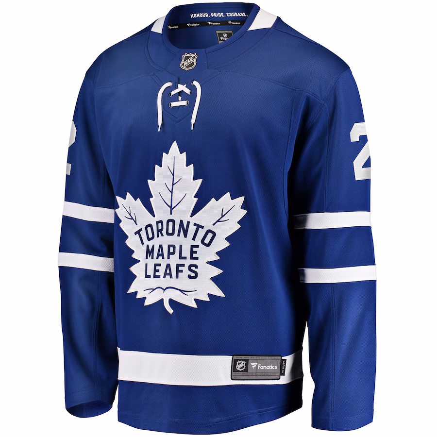 Simon Benoit Toronto Maple Leafs Fanatics Home Premier Breakaway Player Jersey - Blue