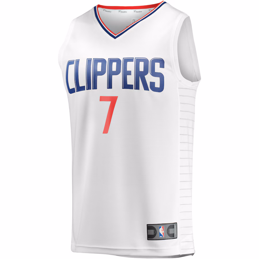 Amir Coffey LA Clippers Fanatics Fast Break Player Jersey - Association Edition - White