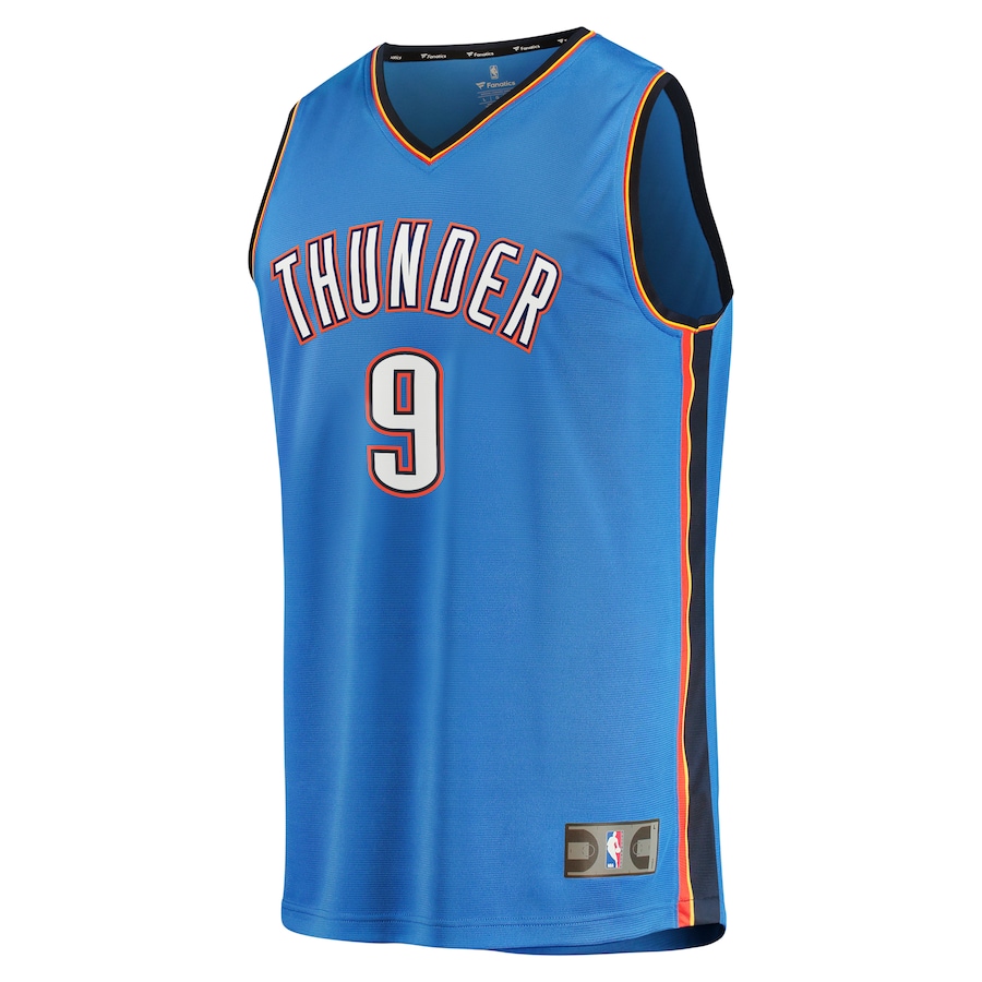Alex Caruso Oklahoma City Thunder Fanatics Fast Break Replica Player Jersey - Icon Edition - Blue