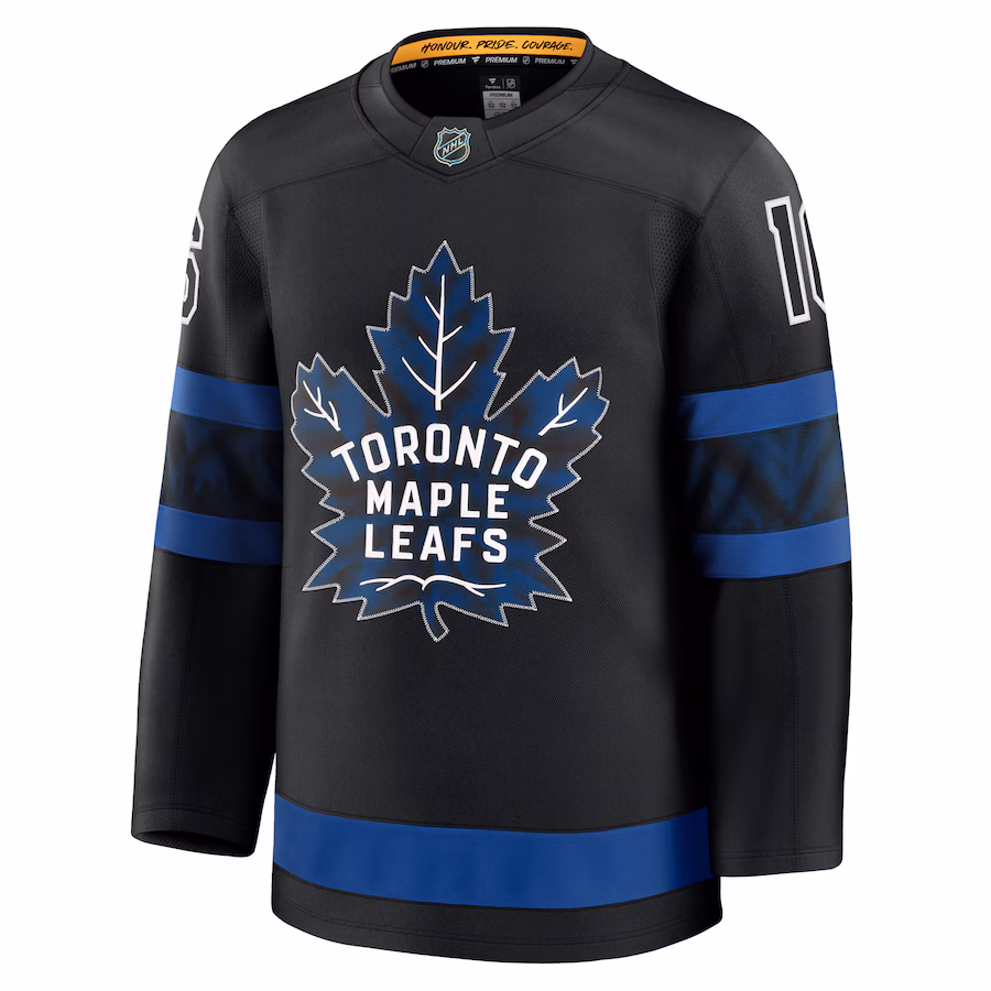 Mitch Marner Toronto Maple Leafs Fanatics Alternate Premium Jersey - Black