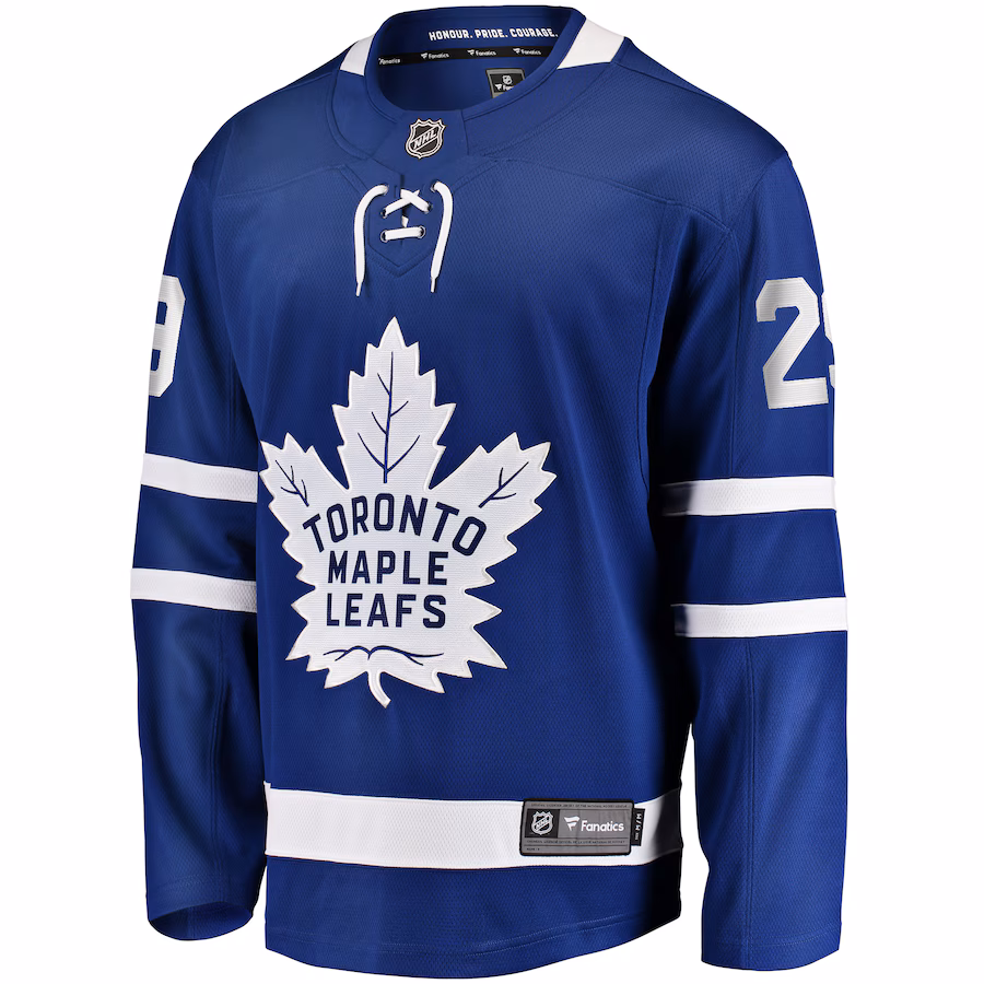 Pontus Holmberg Toronto Maple Leafs Fanatics Home Premier Breakaway Player Jersey - Blue