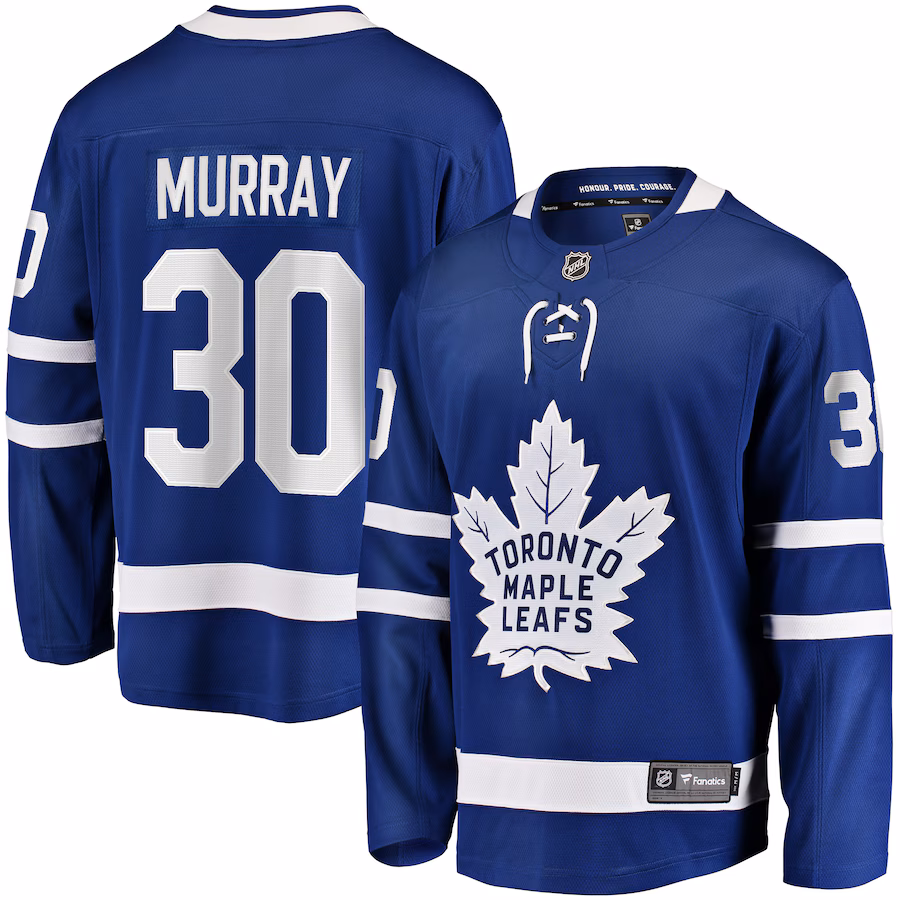 Matt Murray Toronto Maple Leafs Fanatics Home Breakaway Player Jersey - Blue