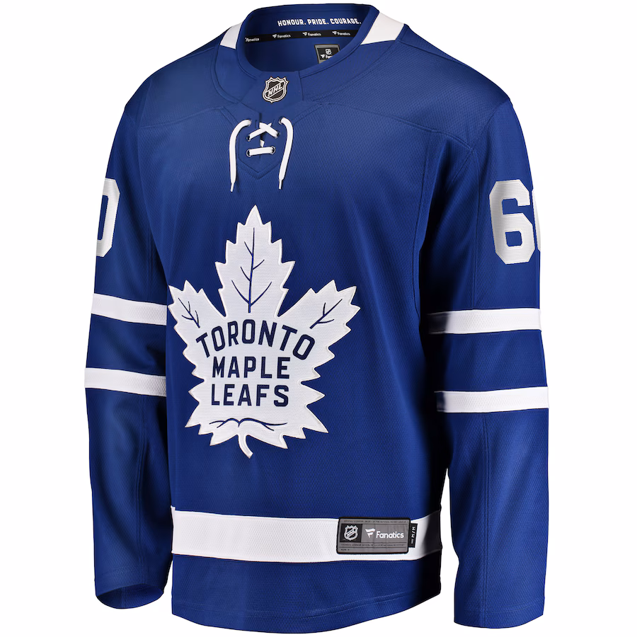 Joseph Woll Toronto Maple Leafs Fanatics Home Premier Breakaway Player Jersey - Blue