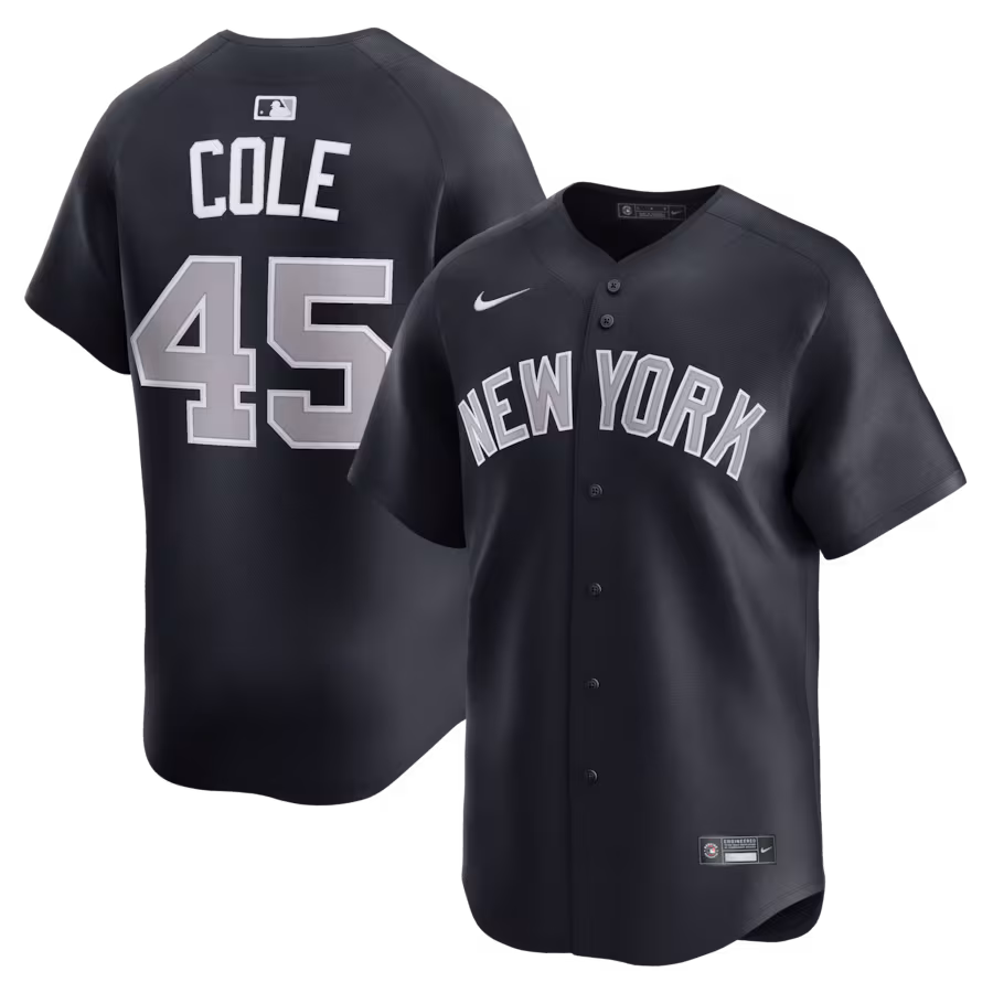 Gerrit Cole New York Yankees Nike Alternate Limited Player Jersey - Navy