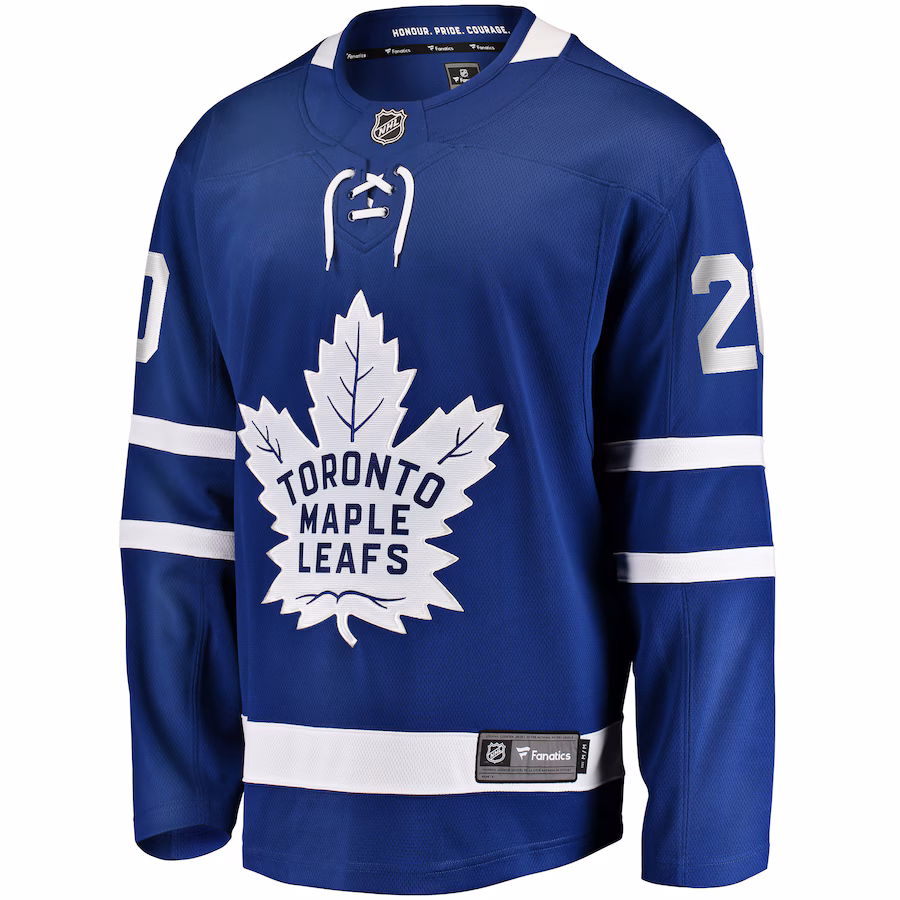 Joel Edmundson Toronto Maple Leafs Fanatics Home Premier Breakaway Player Jersey - Blue