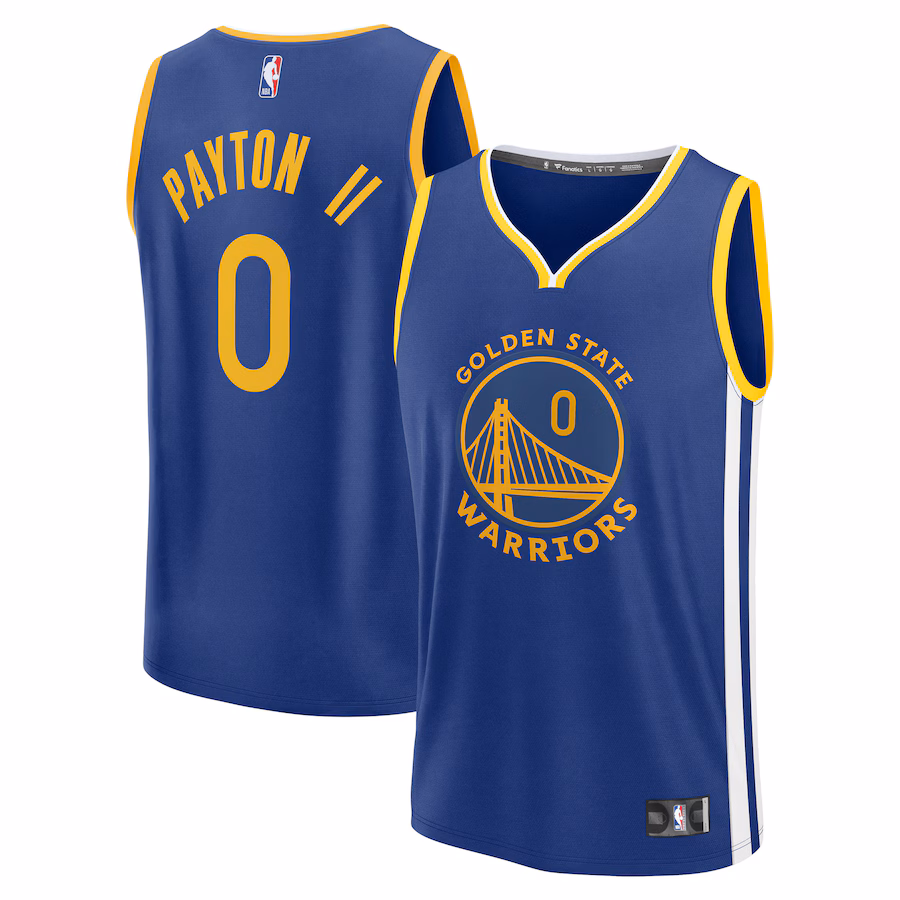 Gary Payton II Golden State Warriors Fanatics Fast Break Replica Player Jersey - Icon Edition - Royal