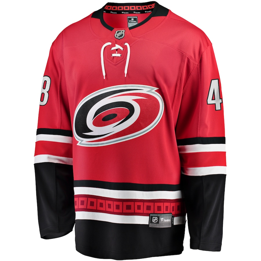 Jordan Martinook Carolina Hurricanes Fanatics Alternate Breakaway Player Jersey - Red