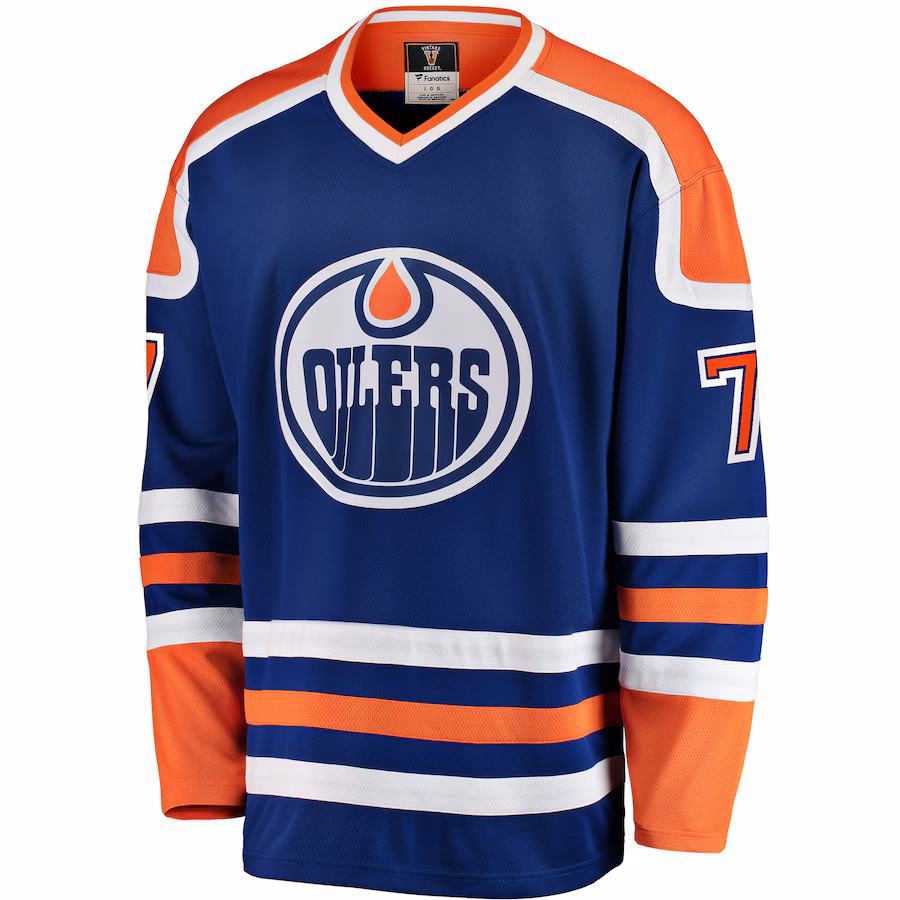 Paul Coffey Edmonton Oilers Fanatics Premier Breakaway Retired Player Jersey - Blue