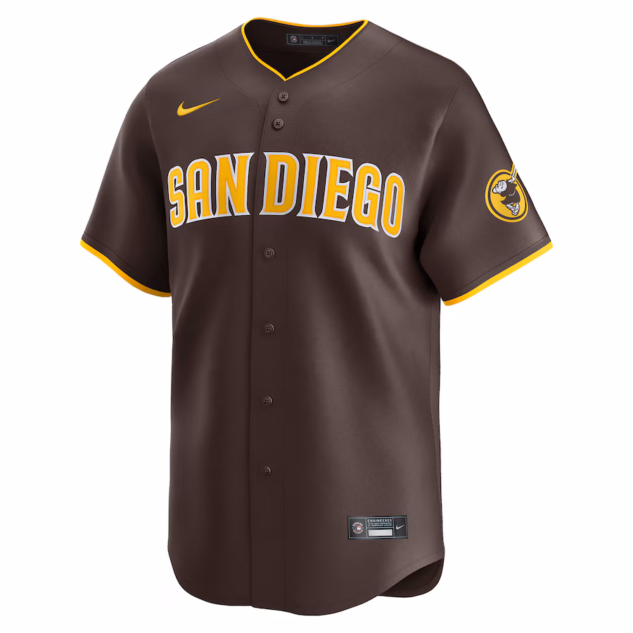 Xander Bogaerts San Diego Padres Nike Road Limited Player Jersey - Brown
