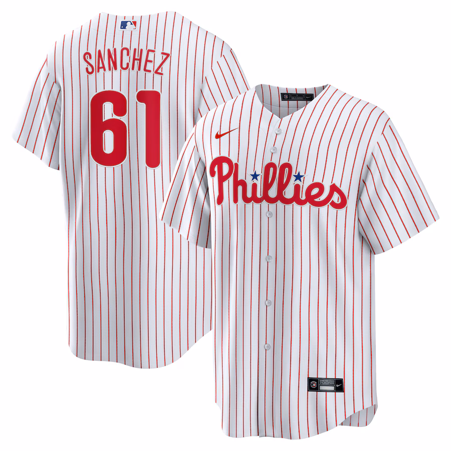 Cristopher Sanchez Philadelphia Phillies Nike Home Replica Jersey - White