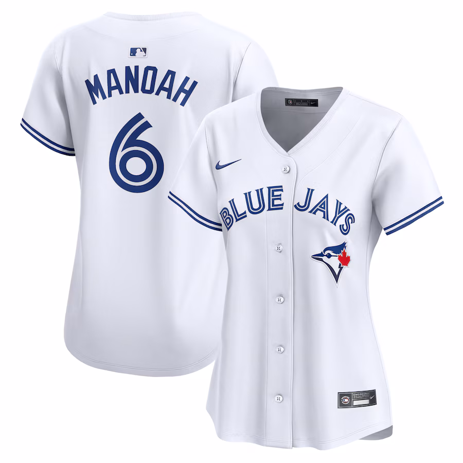 Alek Manoah Toronto Blue Jays Nike Women's Home Limited Player Jersey - White