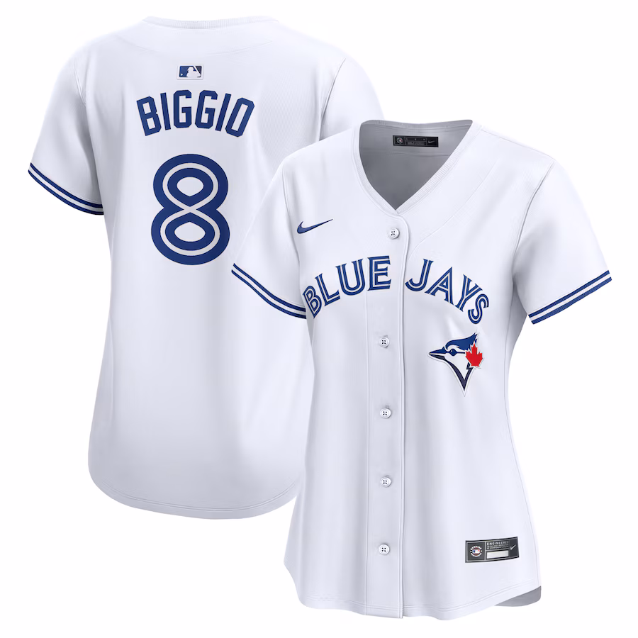 Cavan Biggio Toronto Blue Jays Nike Women's Home Limited Player Jersey - White