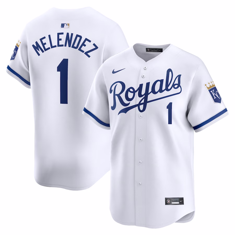 MJ Melendez Kansas City Royals Nike Home Limited Player Jersey - White