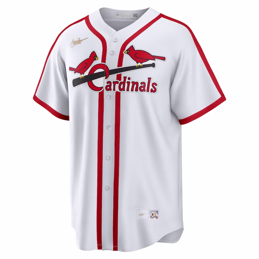 Stan Musial St. Louis Cardinals Nike Home Cooperstown Collection Player Jersey - White