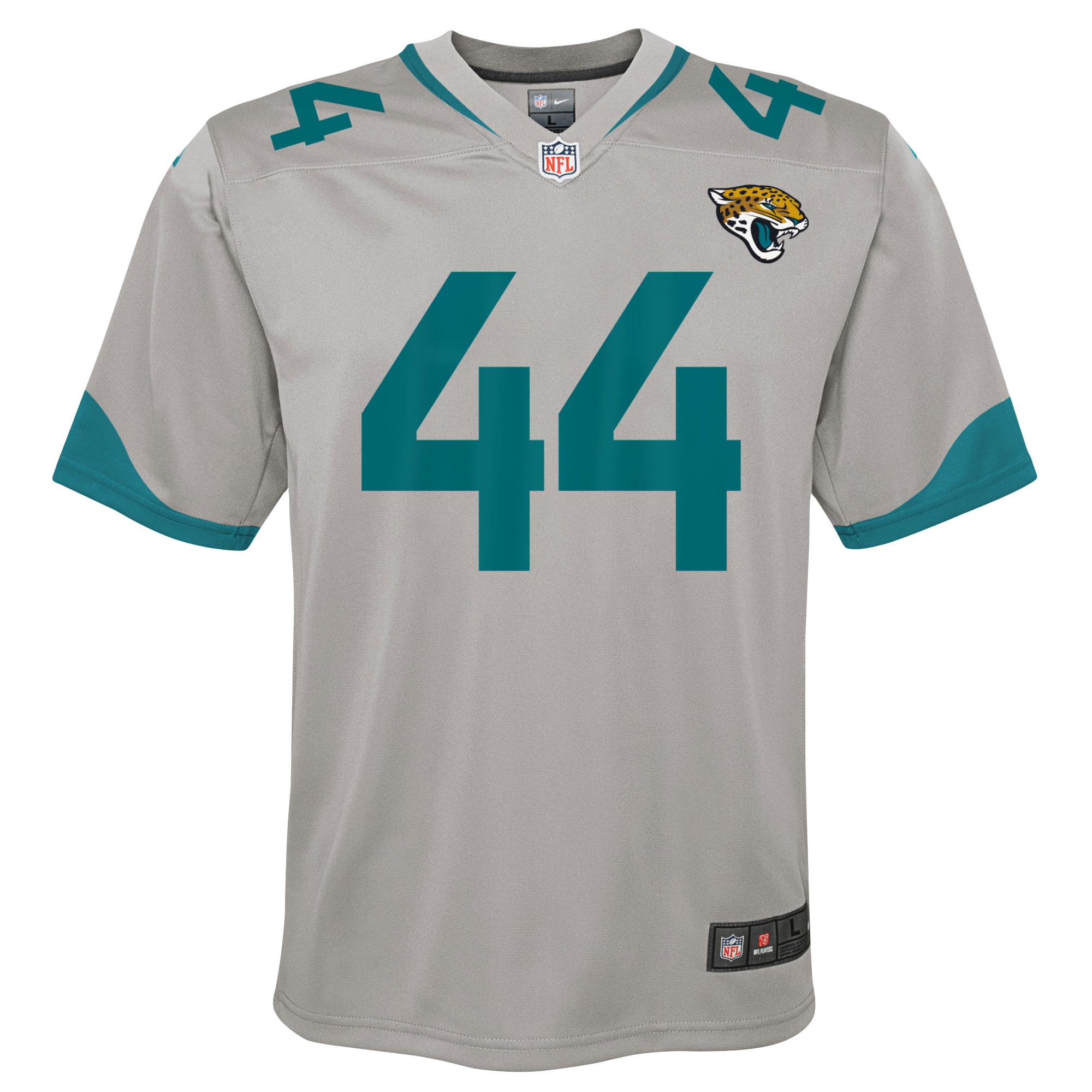 Travon Walker Jacksonville Jaguars Youth Inverted Game Jersey - Silver