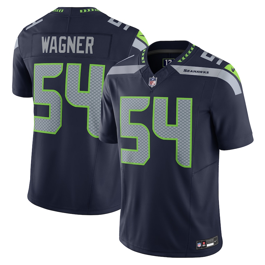 Mens Seattle Seahawks Bobby Wagner Navy Vapor F.U.S.E. Limited Jersey