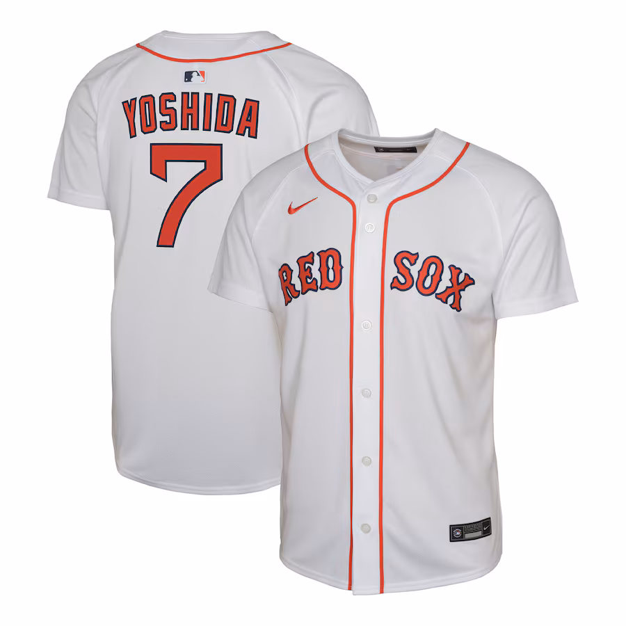 Women's Boston Red Sox Masataka Yoshida Nike White Home Replica Player Jersey