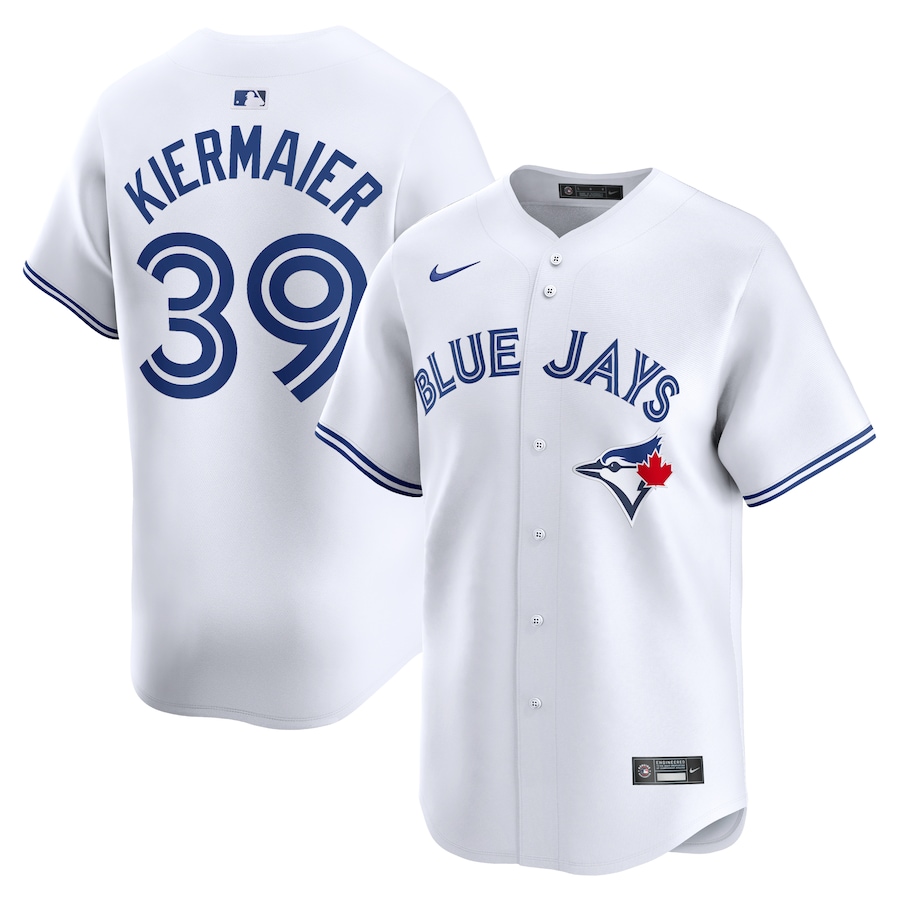 Men's Toronto Blue Jays Kevin Kiermaier White Home Limited Player Jersey