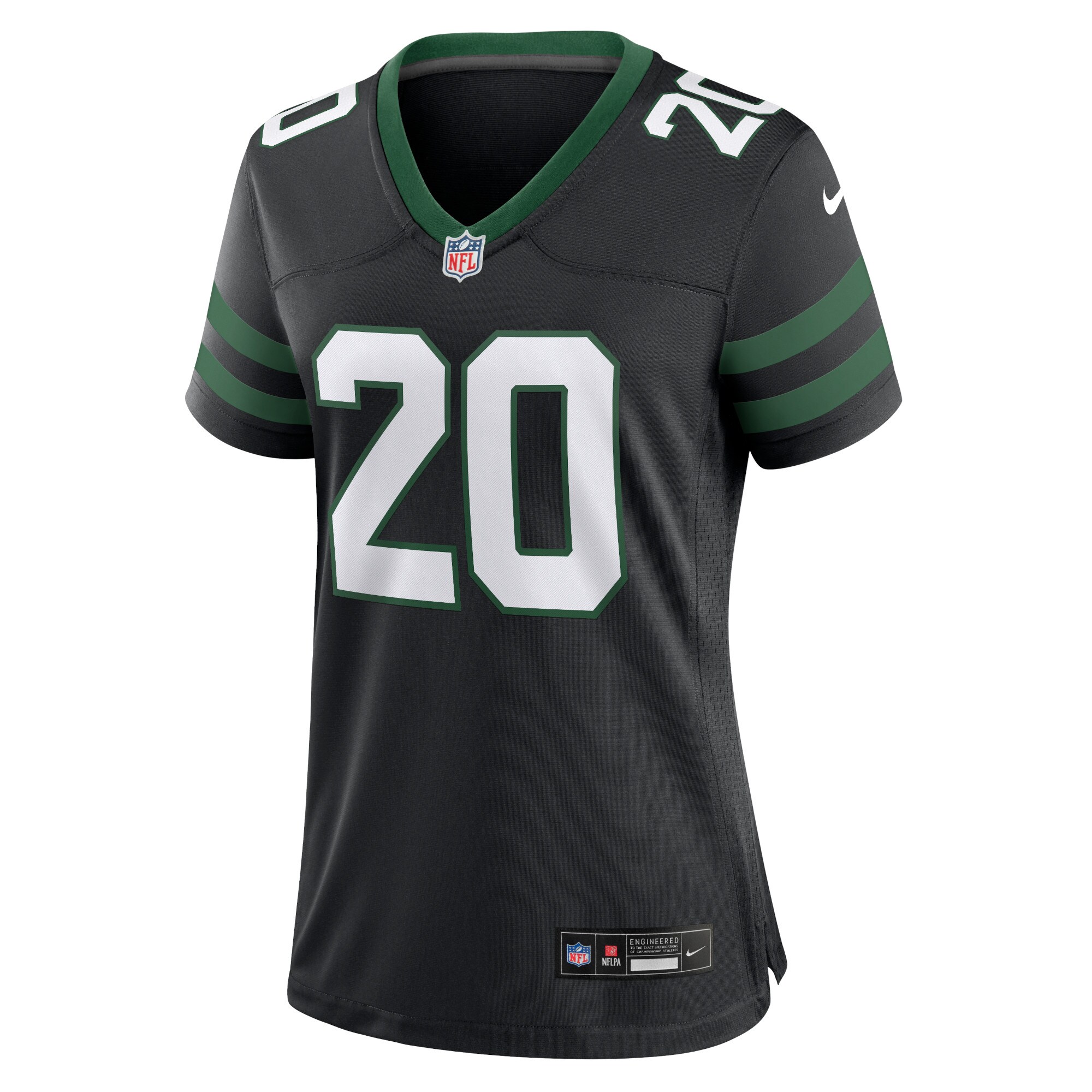 Breece Hall New York Jets Women's Alternate Game Jersey - Legacy Black