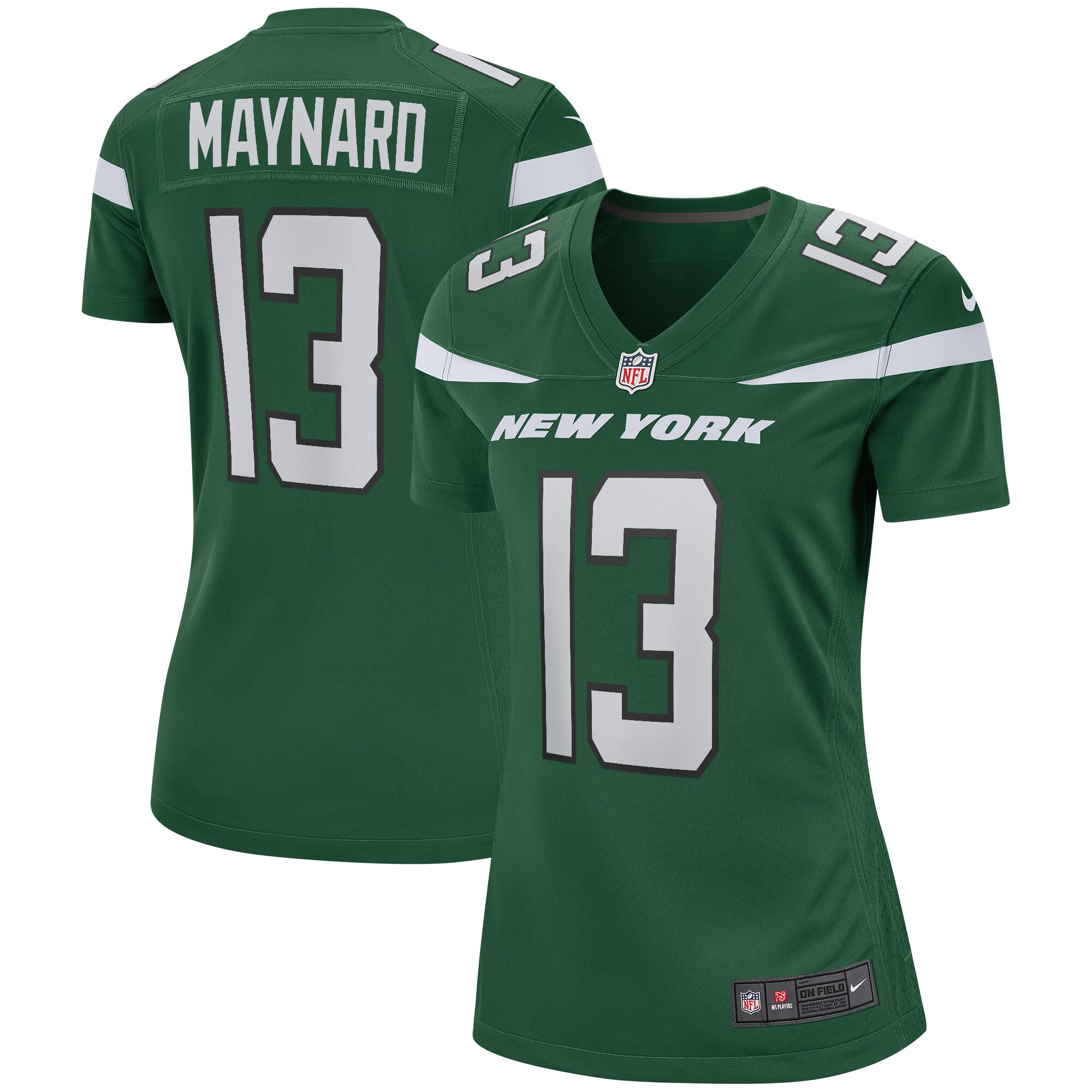 Don Maynard New York Jets Women's Game Retired Player Jersey - Gotham Green