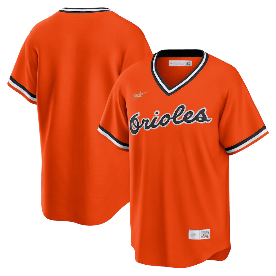 Youth Baltimore Orioles Nike Orange Alternate Cooperstown Collection Team Jersey