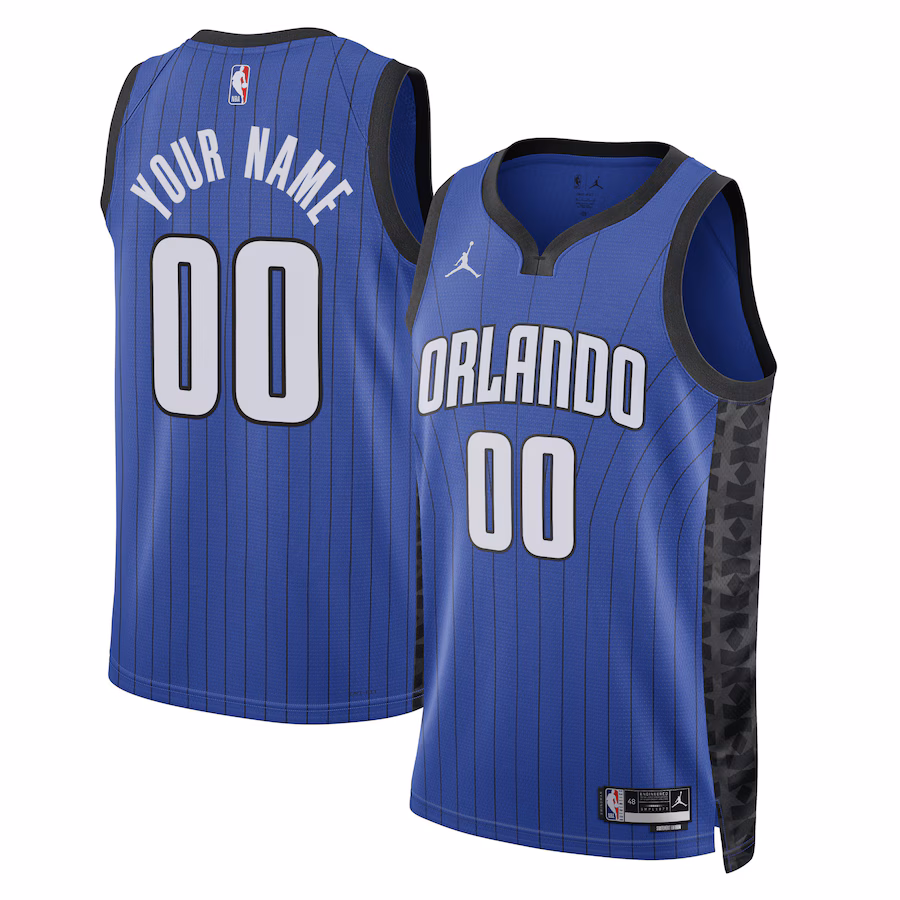 Unisex Orlando Magic Jordan Brand Royal 2022/23 Swingman Custom Jersey - Statement Edition