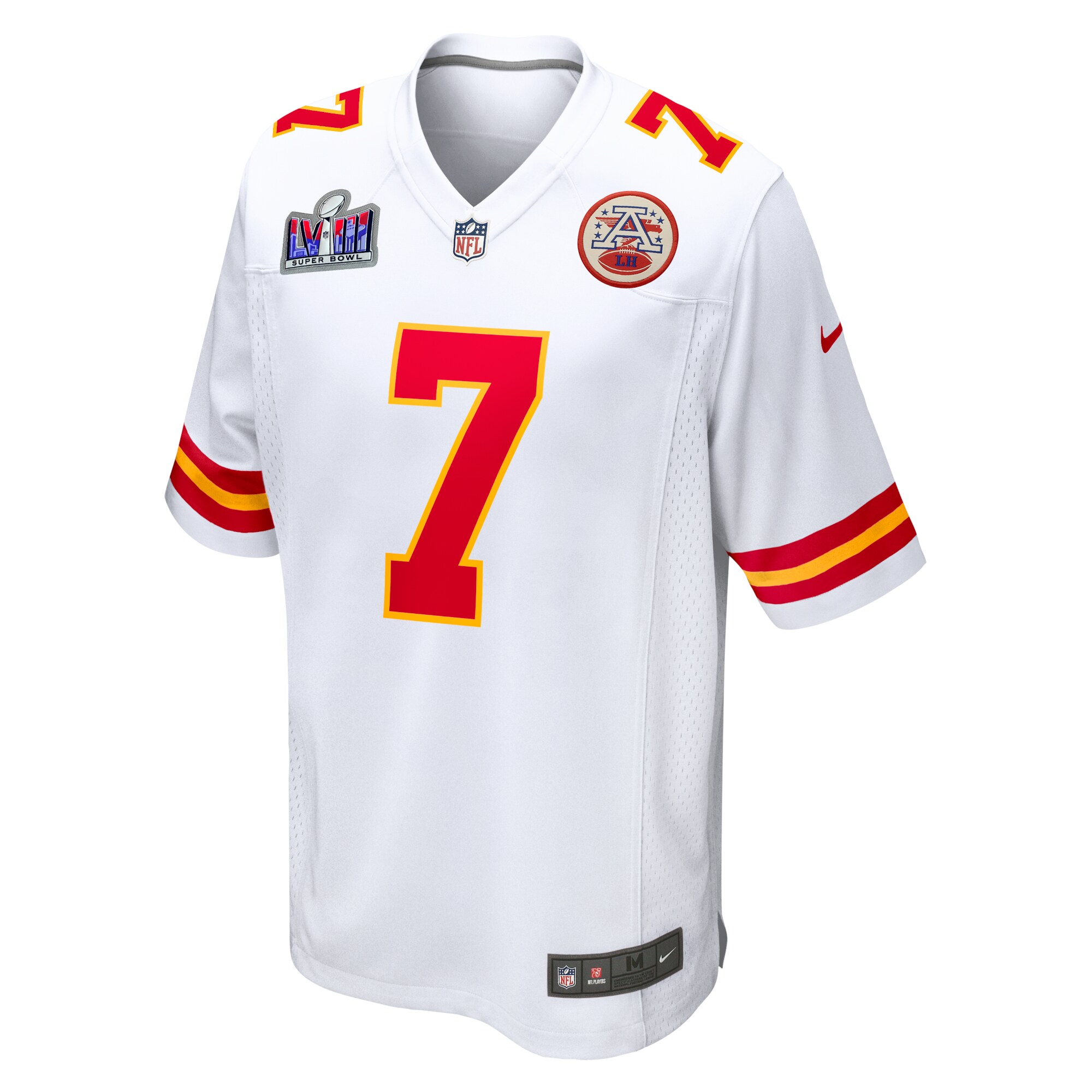 Harrison Butker Kansas City Chiefs Super Bowl LVIII Game Jersey - White