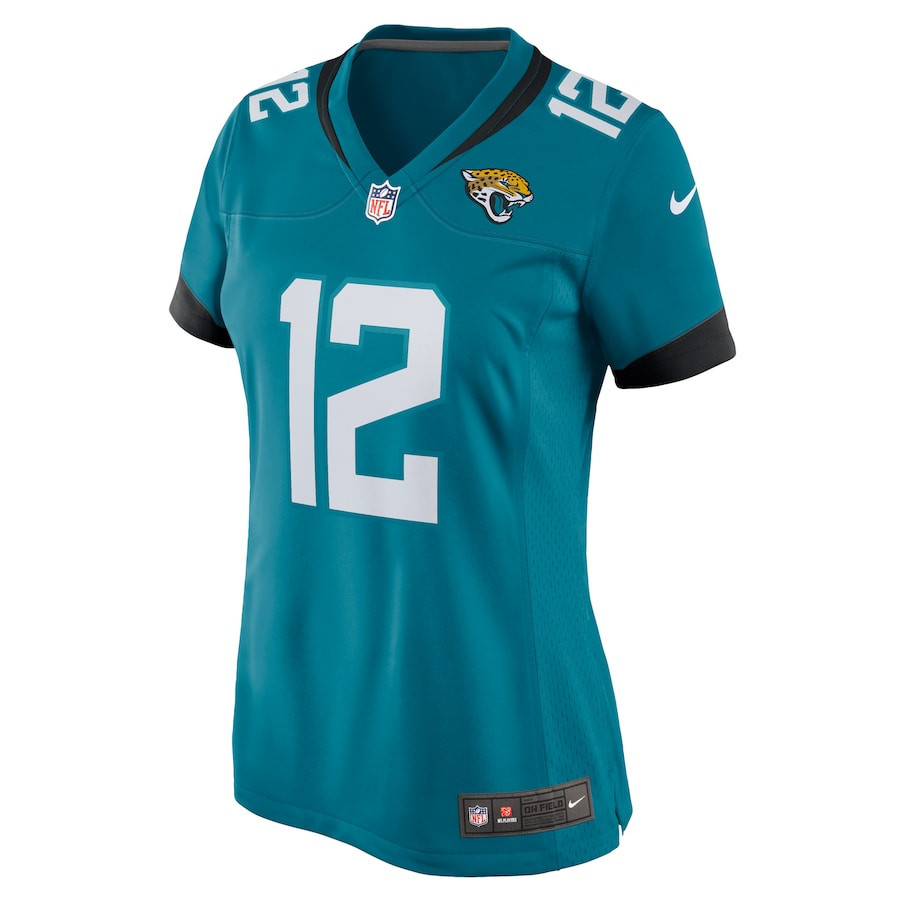 Devin Duvernay 12 Jacksonville Jaguars Alternate Game Women Jersey - Teal