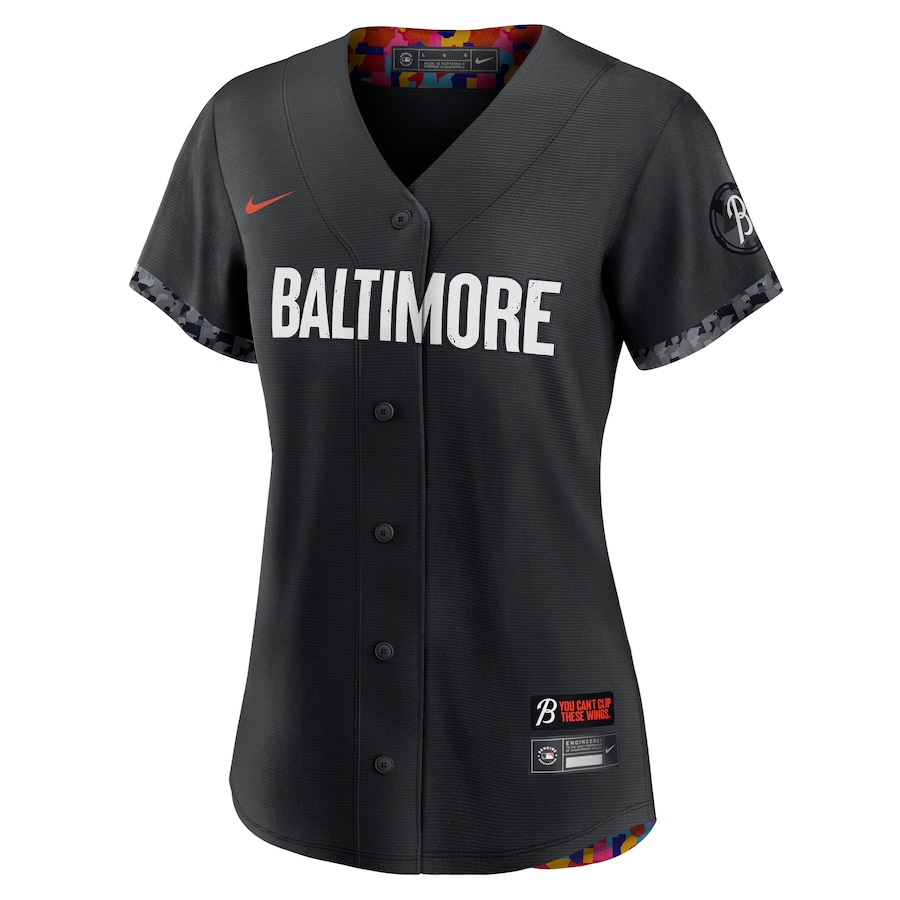 Women's Baltimore Orioles Cal Ripken Jr. Black City Connect Replica Player Jersey