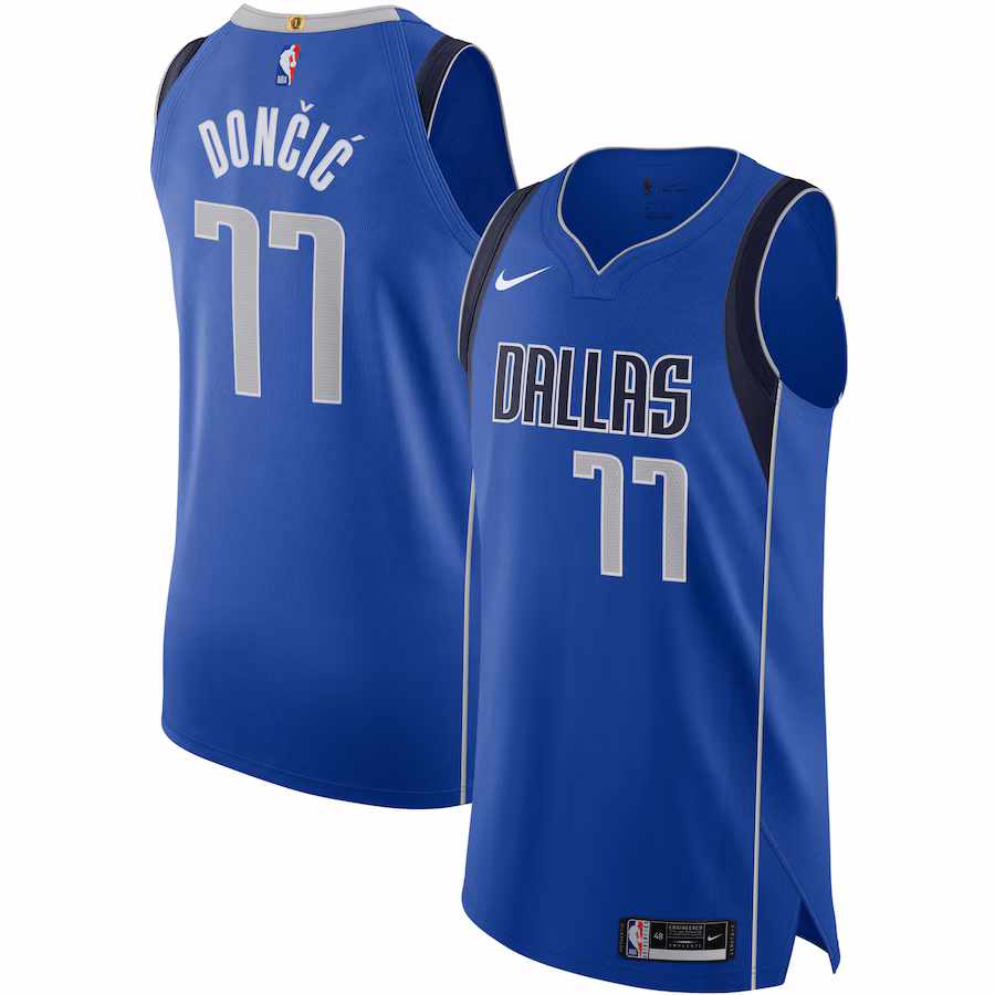 Luka Dončić Dallas Mavericks Nike Authentic Jersey - Icon Edition - Blue
