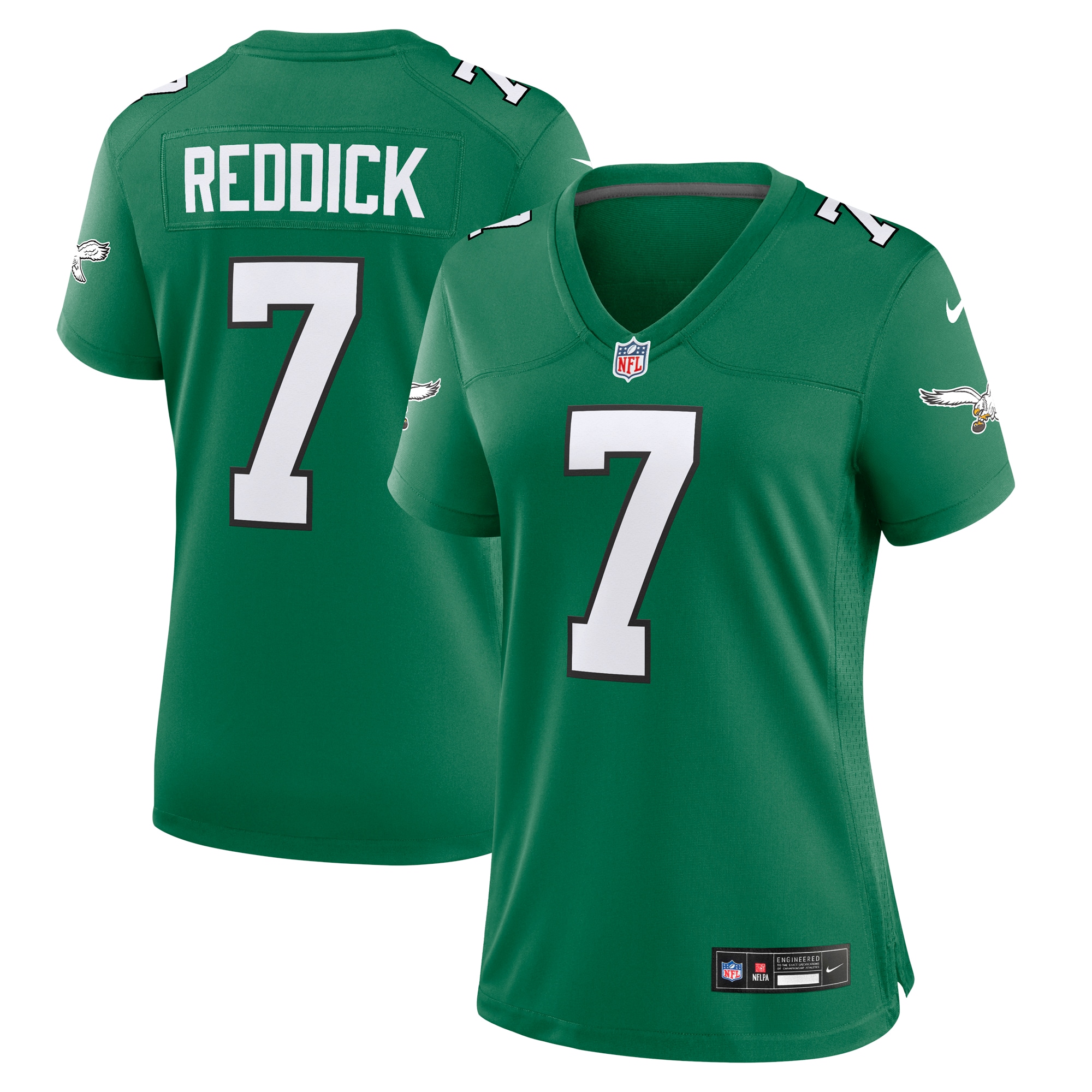 Haason Reddick Philadelphia Eagles Women's Alternate Game Jersey - Kelly Green
