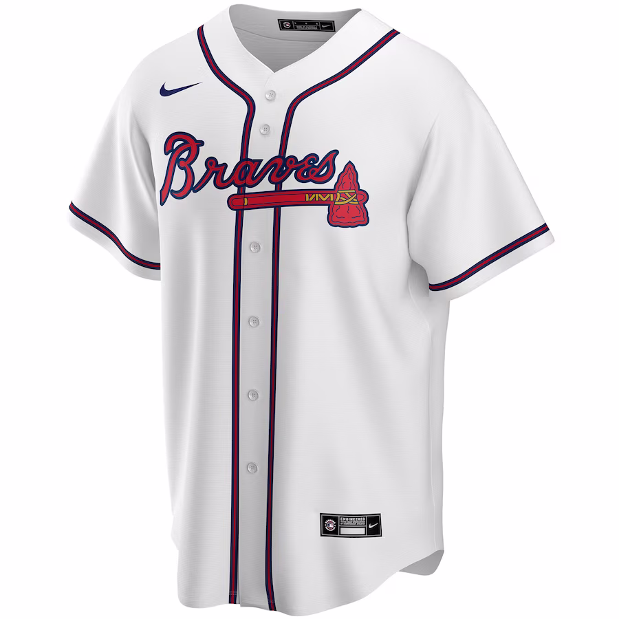 Youth Atlanta Braves Nike White Home Pick-A-Player Retired Roster Replica Jersey