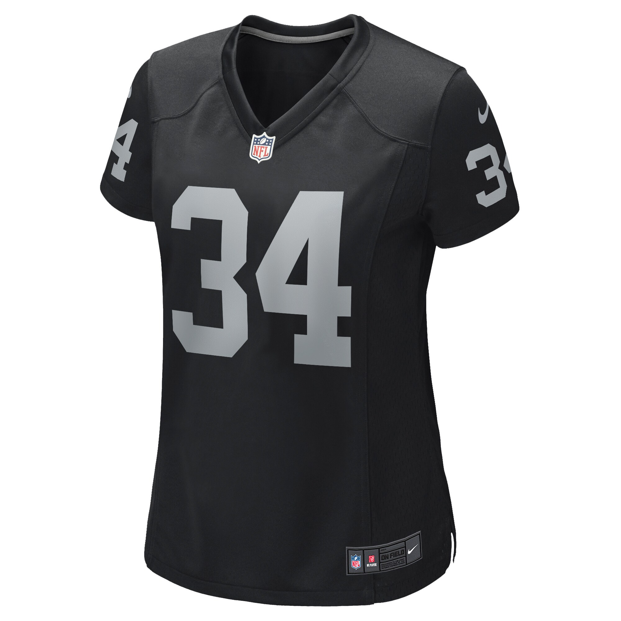 Bo Jackson Las Vegas Raiders Women's Game Retired Player Jersey - Black