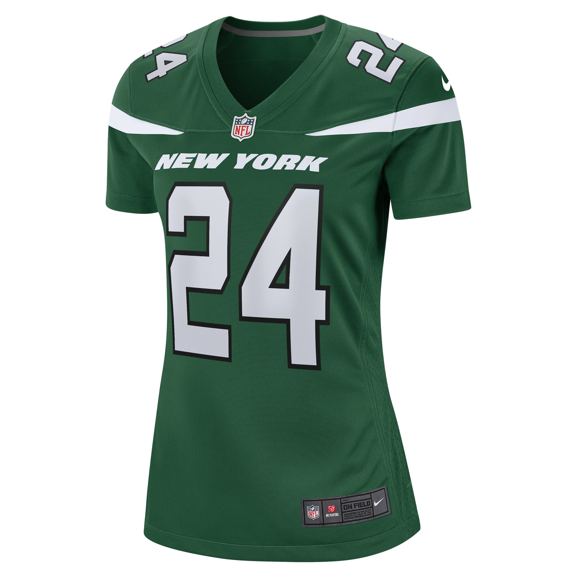 Darrelle Revis New York Jets Women's Retired Player Game Jersey - Gotham Green