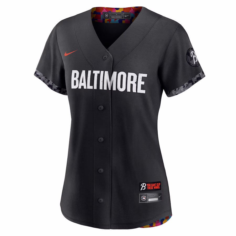 Youth Baltimore Orioles Cedric Mullins Nike Black City Connect Replica Player Jersey