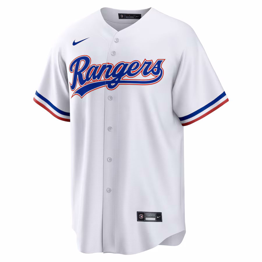 Youth Texas Rangers Jordan Montgomery Nike White Home Replica Player Jersey