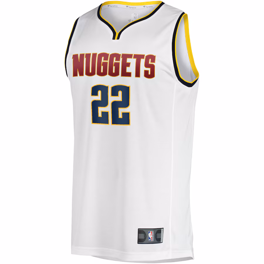 Zeke Nnaji Denver Nuggets Fanatics Fast Break Player Jersey - Association Edition - White
