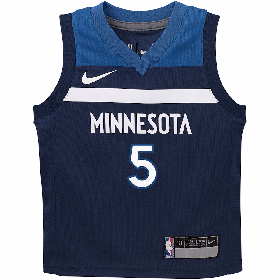 Infant Minnesota Timberwolves Anthony Edwards Nike Navy Swingman Player Jersey - Icon Edition
