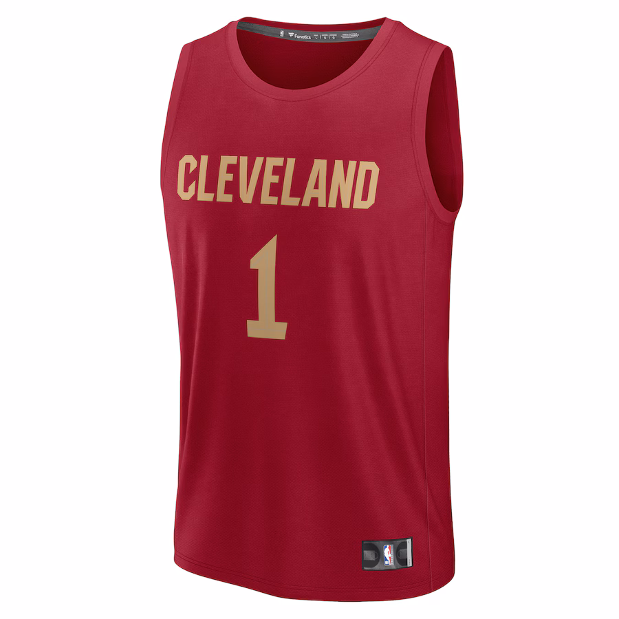 Max Strus Cleveland Cavaliers Fanatics Fast Break Player Jersey - Icon Edition - Wine